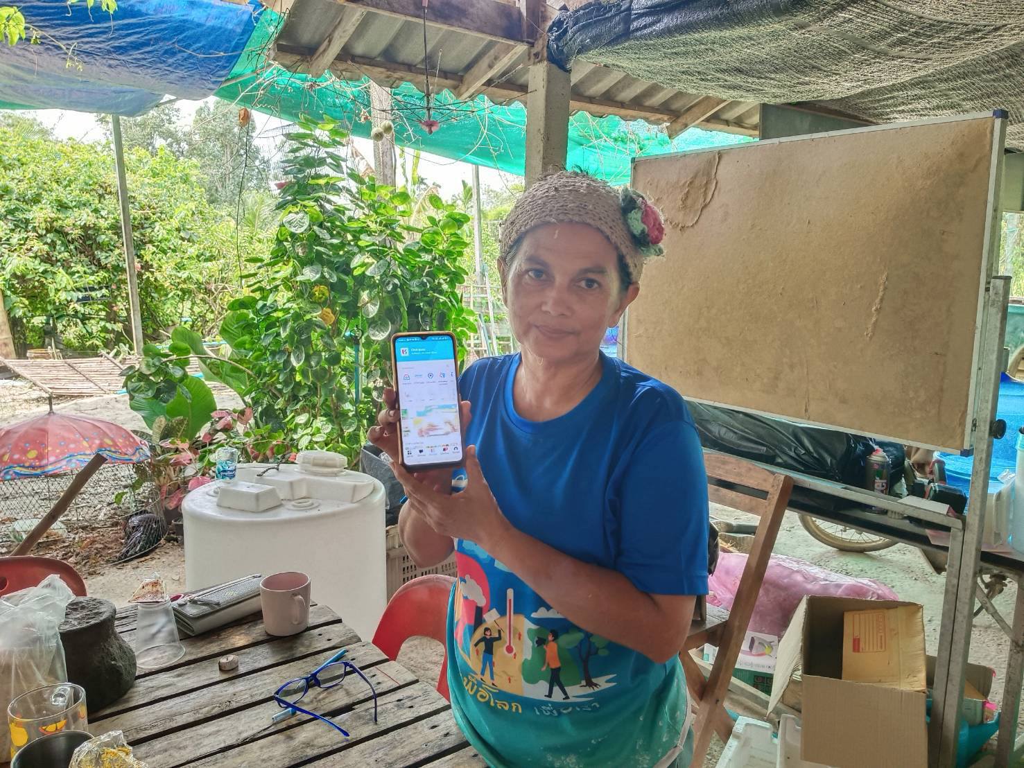 พช.นบพิตำ : ส่งเสริมและประชาสัมพันธ์ร้านค้าใน Shop ชุมชน ช็อปช่วยชุมชนผ่านแอปพลิเคชัน Click ชุมชน