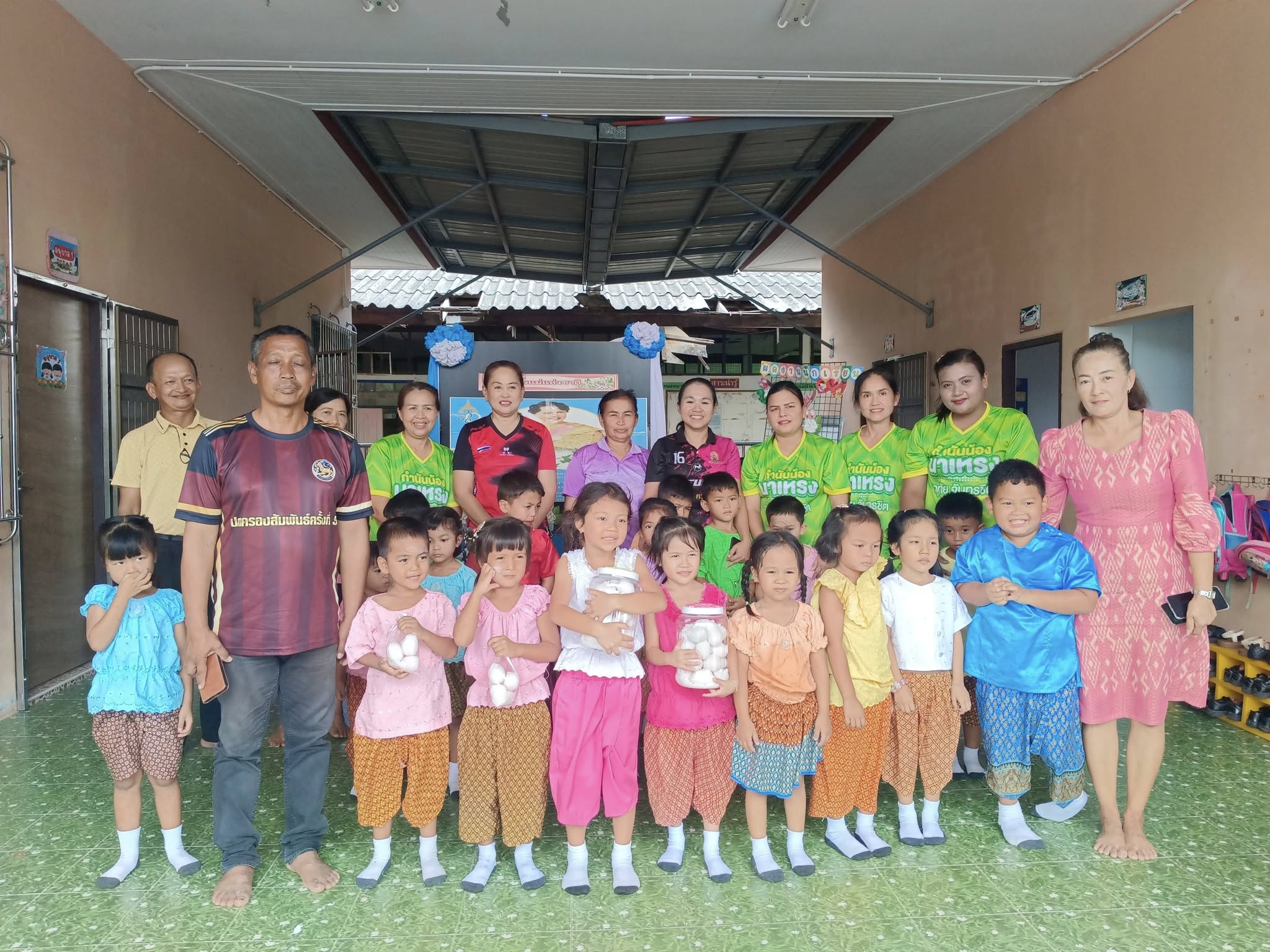 พช.นบพิตำ :ดำเนินกิจกรรมเชิงรุกเสริมทักษะ สุขภาพ และพัฒนาการของเด็กและเยาวชน
