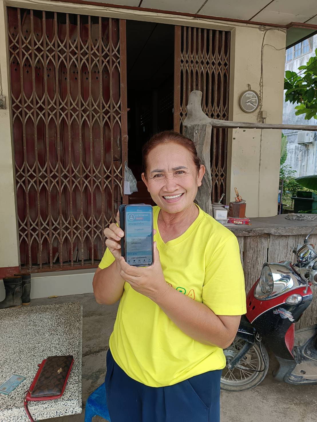 พช.นบพิตำ :  ส่งเสริมการใช้ประโยชน์และประชาสัมพันธ์แอปพลิเคชัน Click ชุมชน 